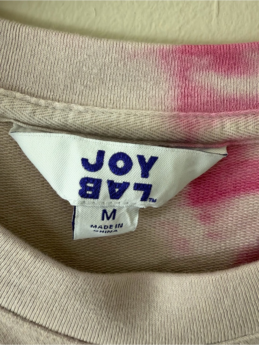 JoyLab Crewneck with Tie-Dye Accent - Picture 7 of 9